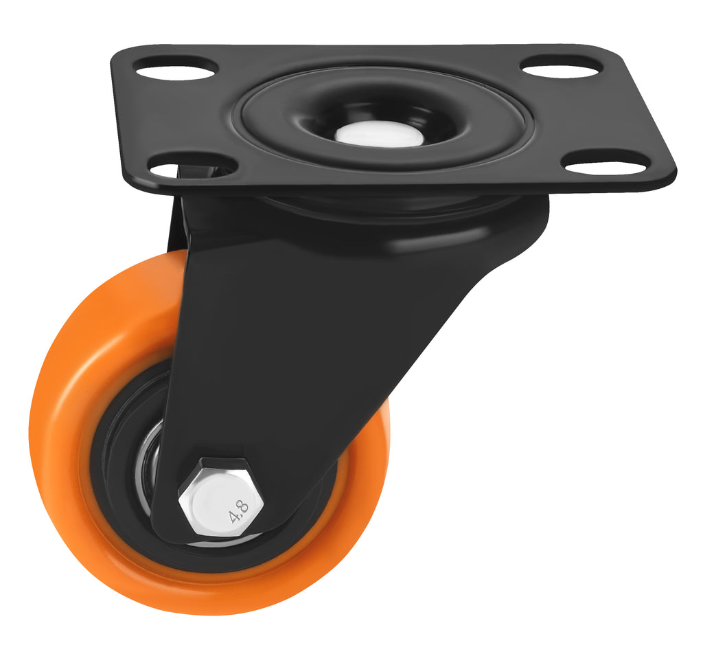 Set of 50mm swivel wheels 250kg 4pcs. KD3622