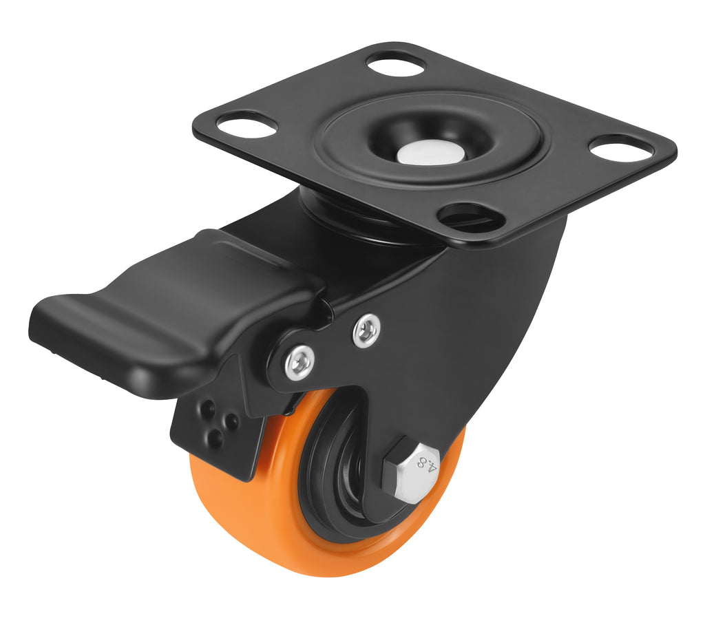 Set of 50mm swivel wheels 250kg 4pcs. KD3622