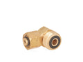 Angled gas bottle adaptor