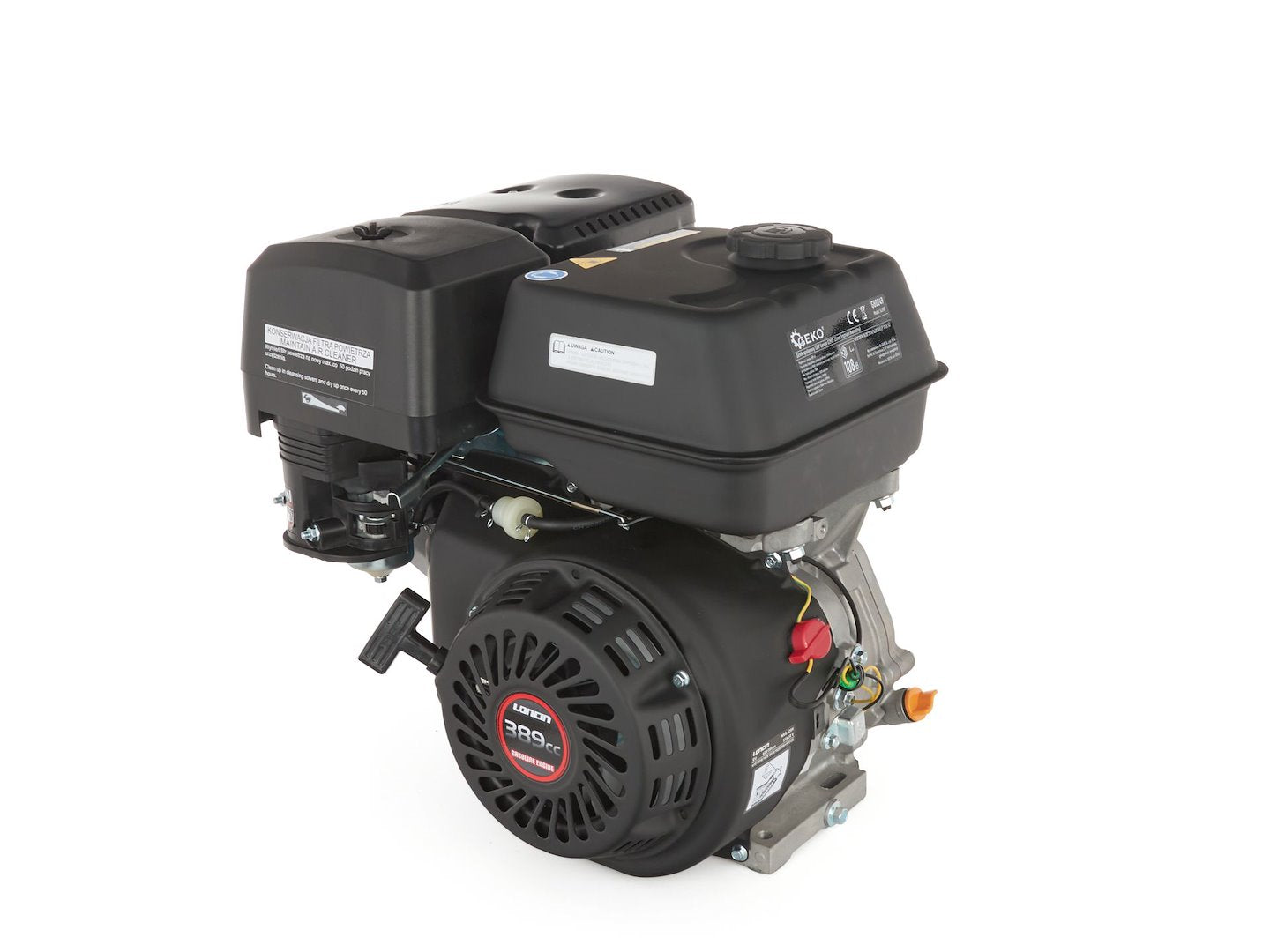 Gasoline enigne Loncin 13HP F390F 25mm manual start