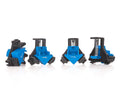 Set of 90-degree angle spring clamps, 4 pcs.