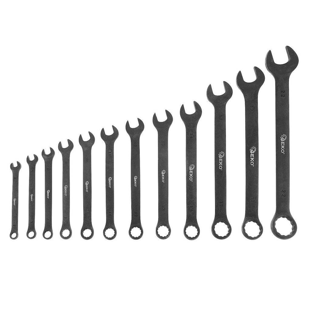 Combination Spanner Elliptical Set 6-22 mm, 12 pcs
