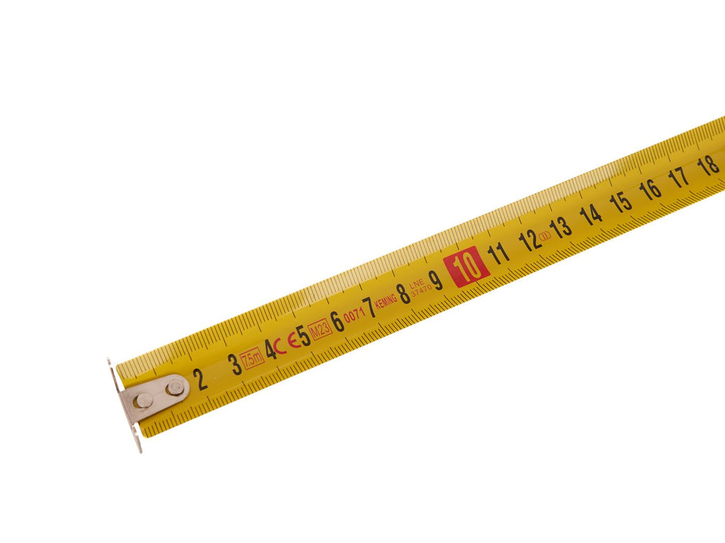 Measuring tape 7.5m x 25mm Double-sided – Pack of 6
