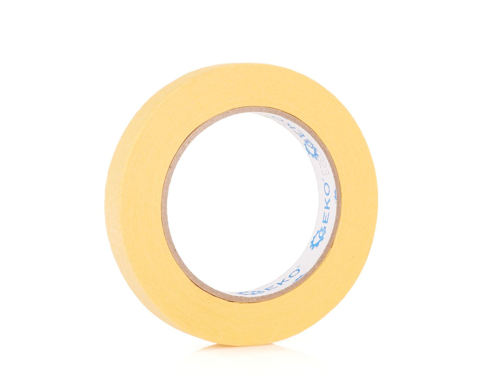 Yellow masking tape 19 mm x 50 m