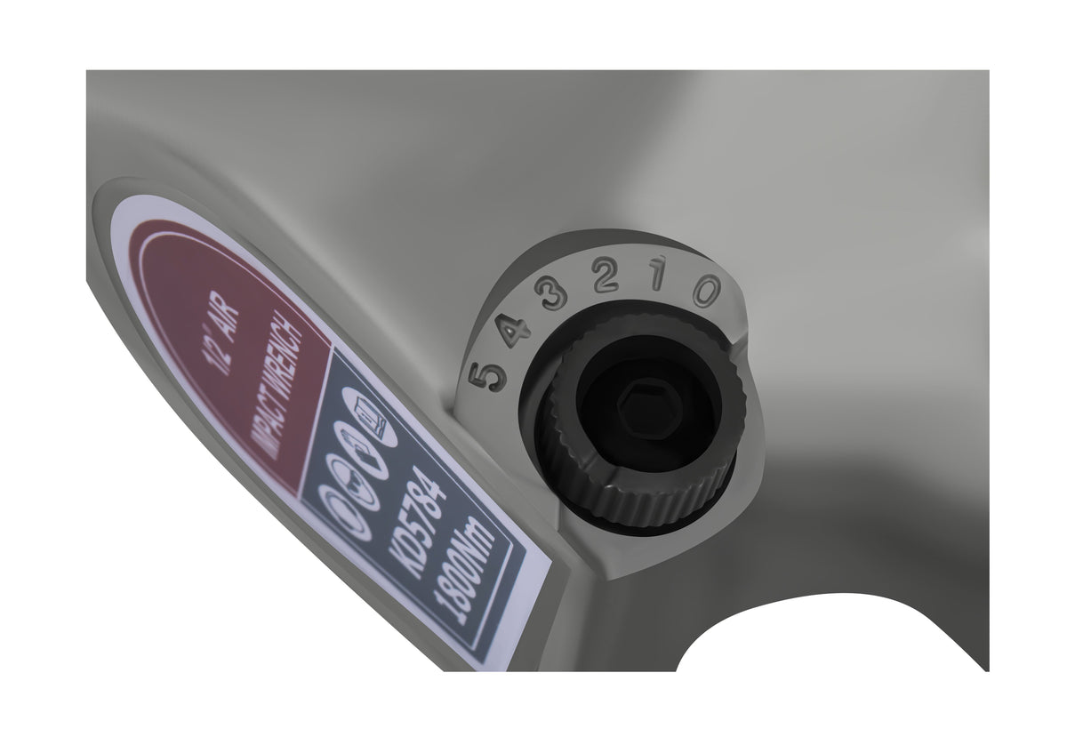 Pneumatic wrench 1/2" 1800Nm 13pcs KD5784