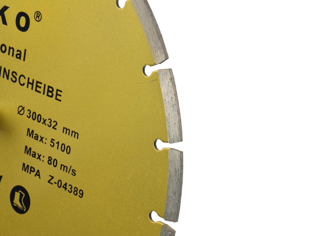 GEKO Profi Segmented Rim Diamond Blade 300 x 8 x 32 mm