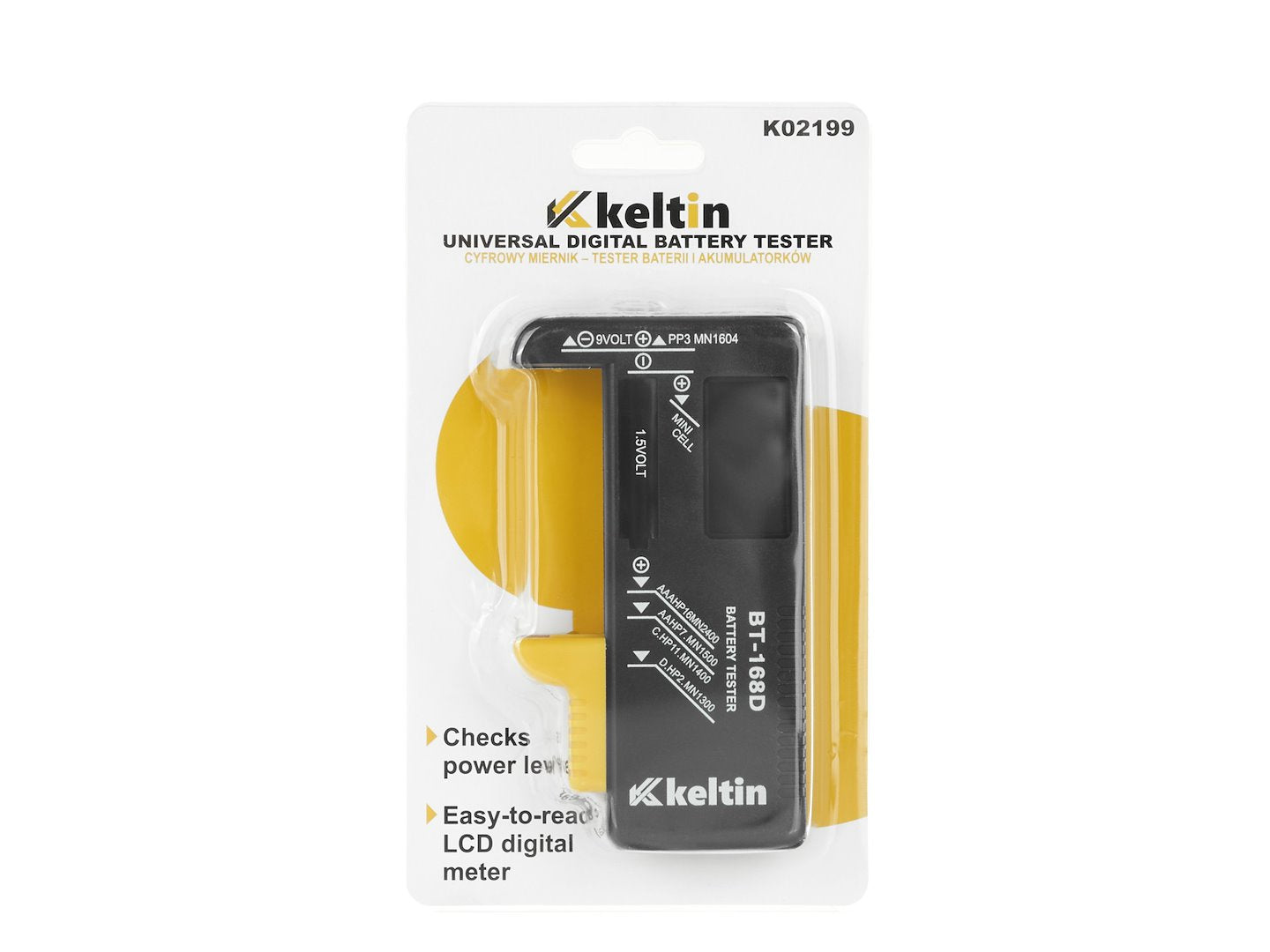 Universal Digital Battery Tester