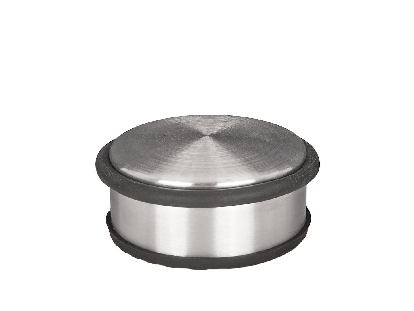 Freestanding Door Stopper — Low (Brushed Nickel Finish)