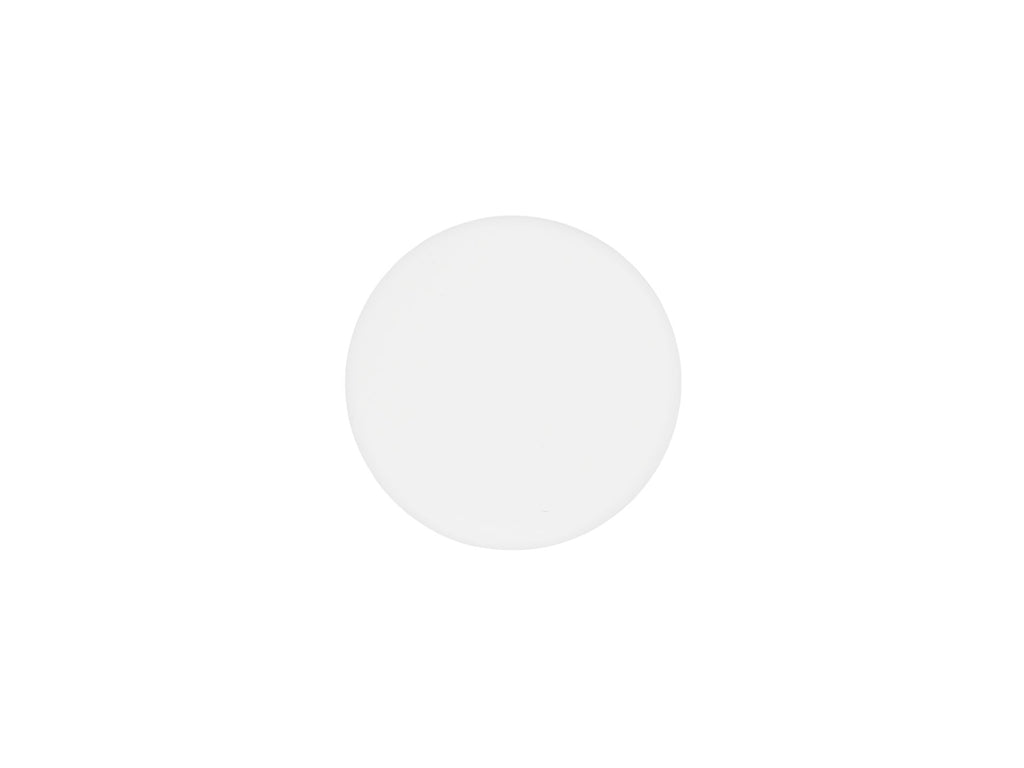 Self-adhesive door stopper — wall-mounted, 60 mm, white