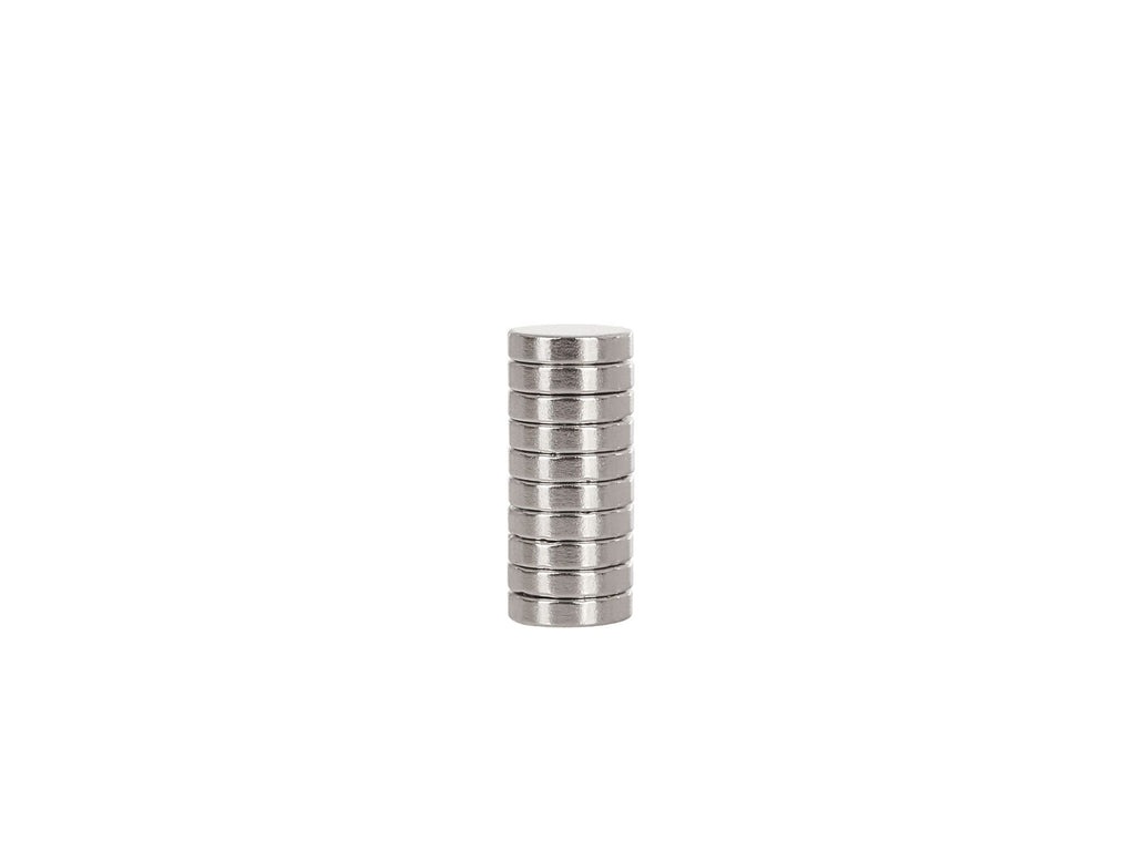 8 x 2 mm round neodymium magnets – Pack of 10