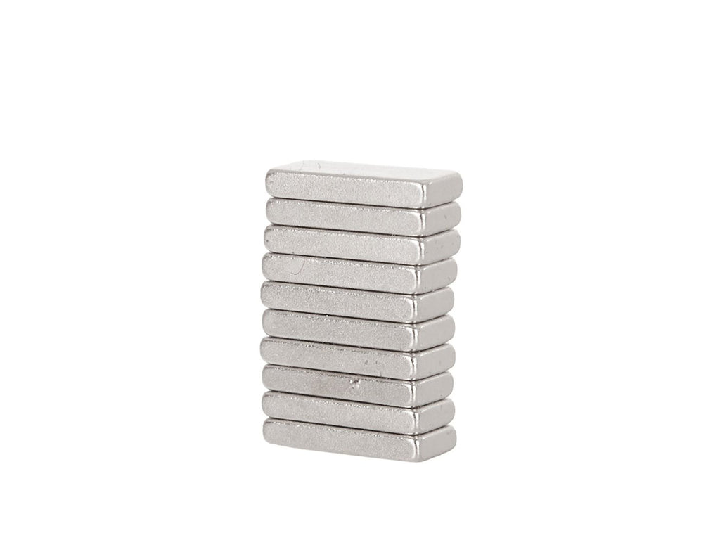 10 x 4 x 1.5 mm rectangular neodymium magnets – Pack of 10