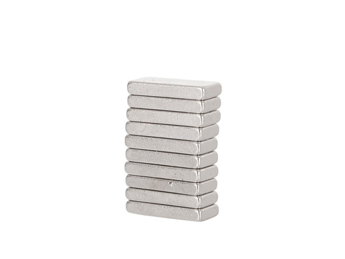 10 x 4 x 1.5 mm rectangular neodymium magnets – Pack of 10
