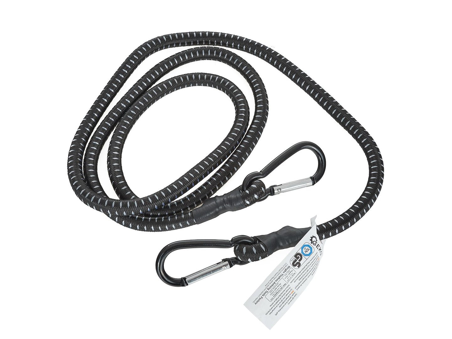 Bungee cord with carabiners 10 mm x 150 cm
