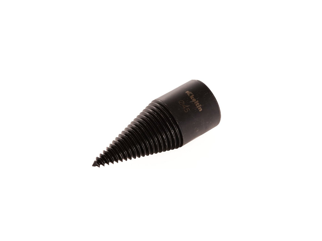 Auger drill bit for splitting wood, 45 mm + 3-piece adapter set