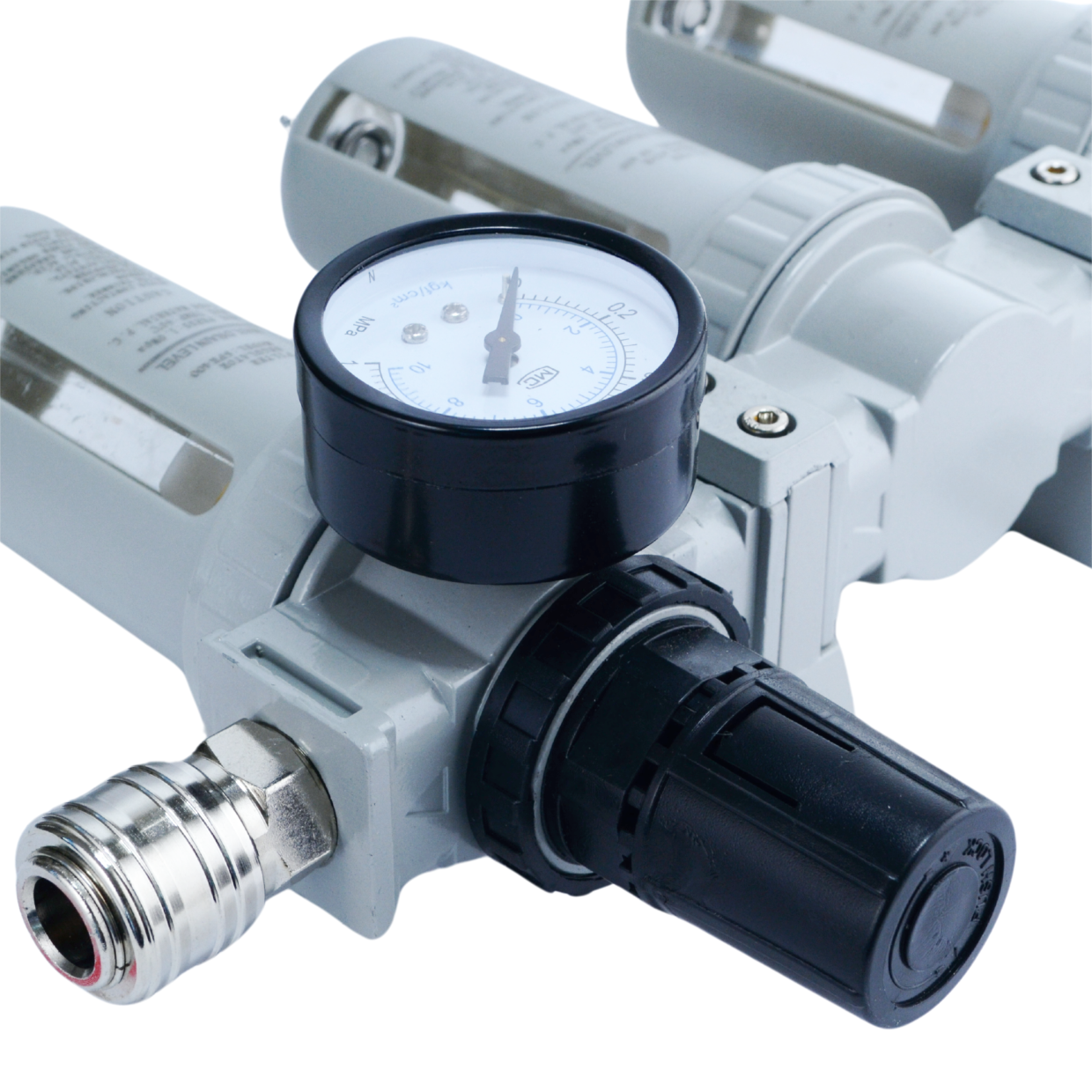 Filtri-kuivati õli eemaldaja reduktor õhueraldaja kompressor 1/2 Black