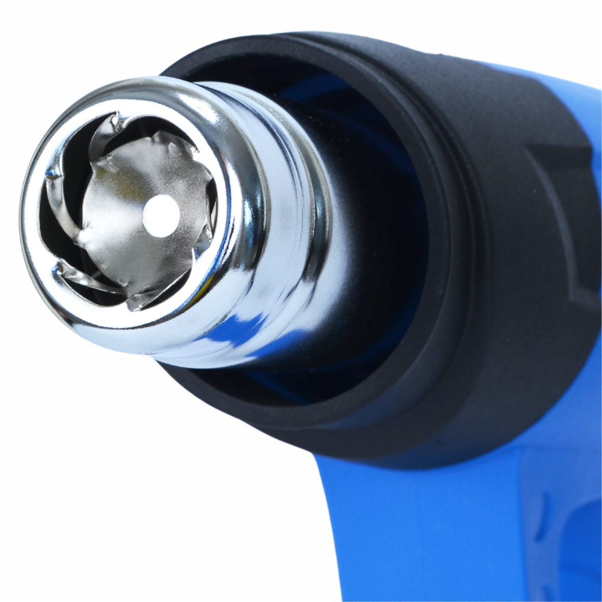 Võimas elektriline kuumapuhur sujuva temperatuuri reguleerimisega 60-600°C, 2 kiirust ja 4 otsikut