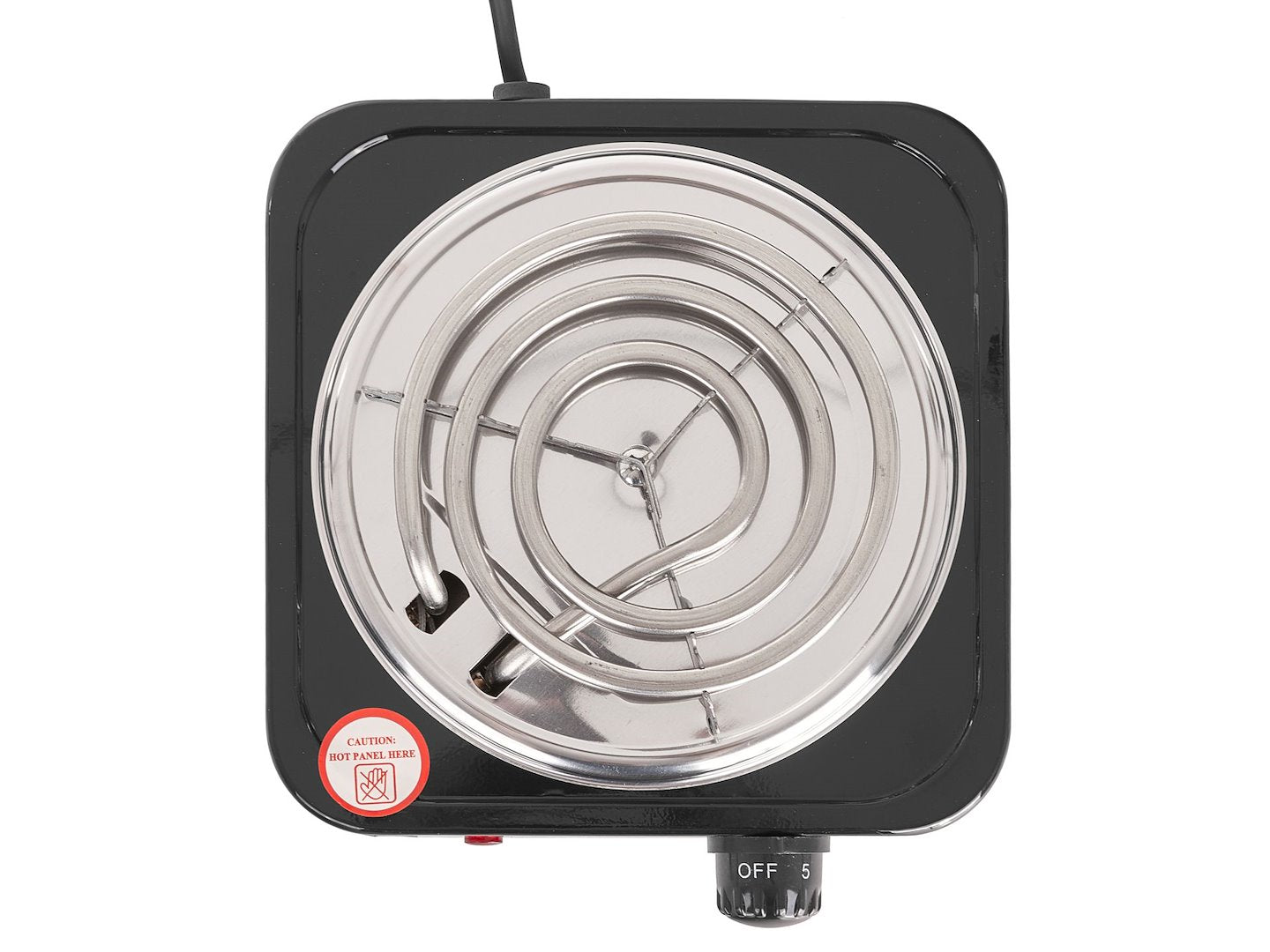 Portable Electric Single-Burner Stove 1000W