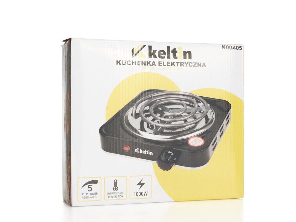 Portable Electric Single-Burner Stove 1000W