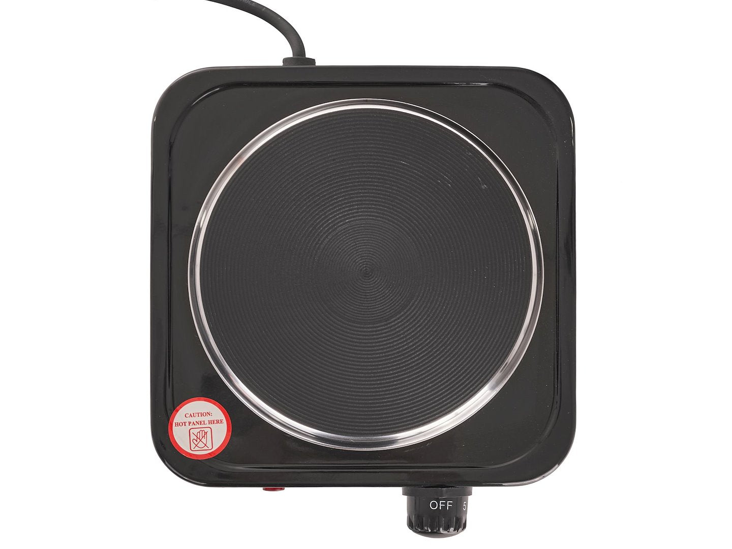 Portable Electric Single-Burner Hot Plate Stove 1000W