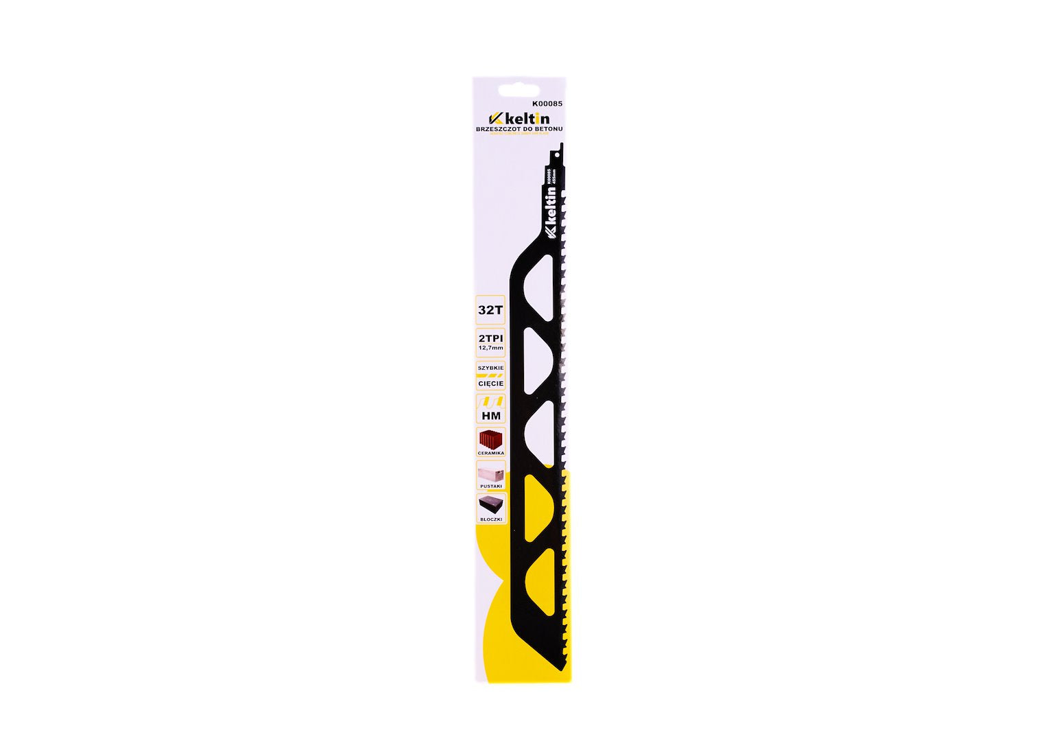 Aerated Concrete Saber Saw Blade, 405 mm, 32T