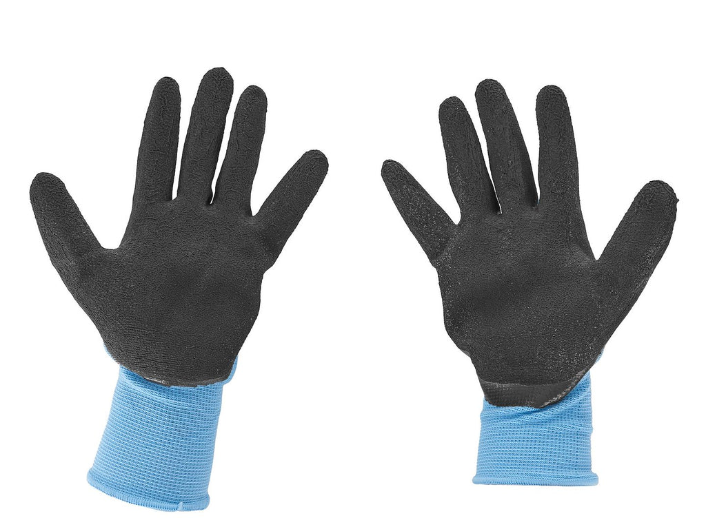 Coated Protective Gloves Size 11 – Blue – Pack of 12