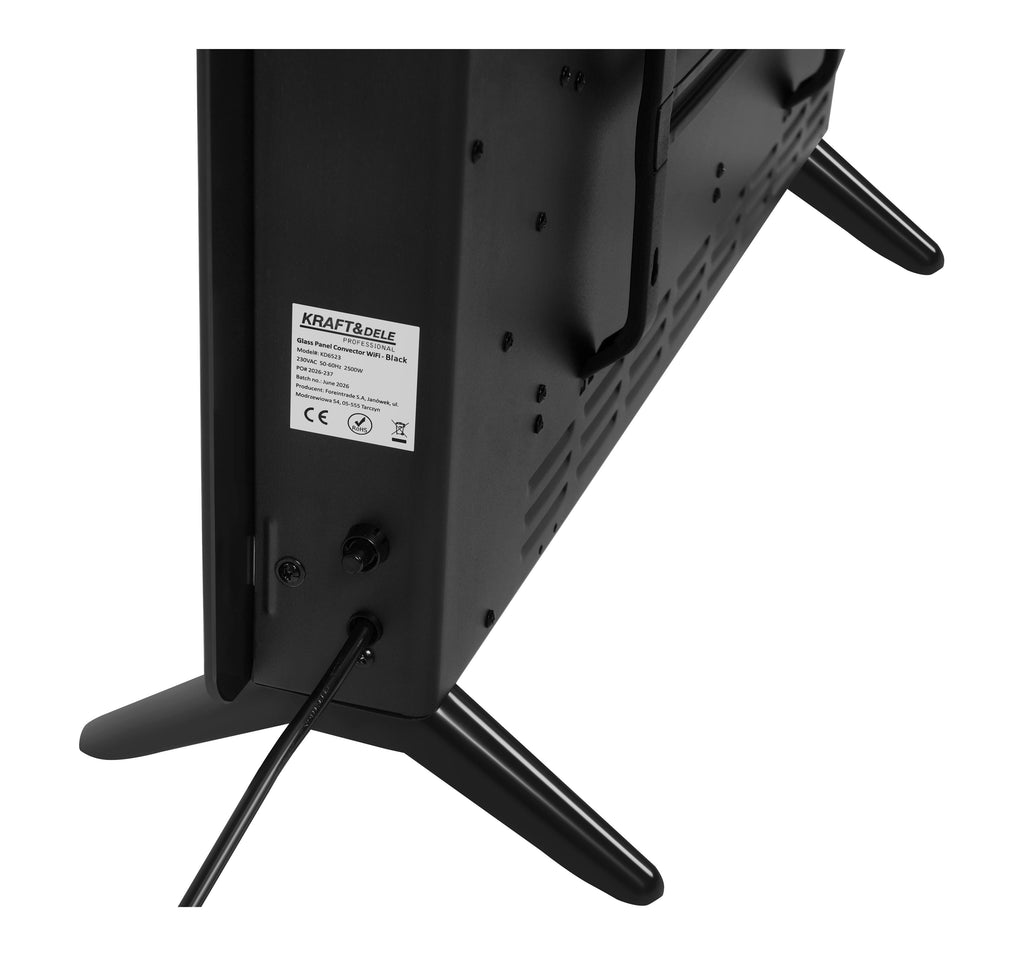 Electric convector heater 2500W with Wi-Fi KD6523