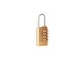 Brass Combination Padlock 21 mm (4 digits)