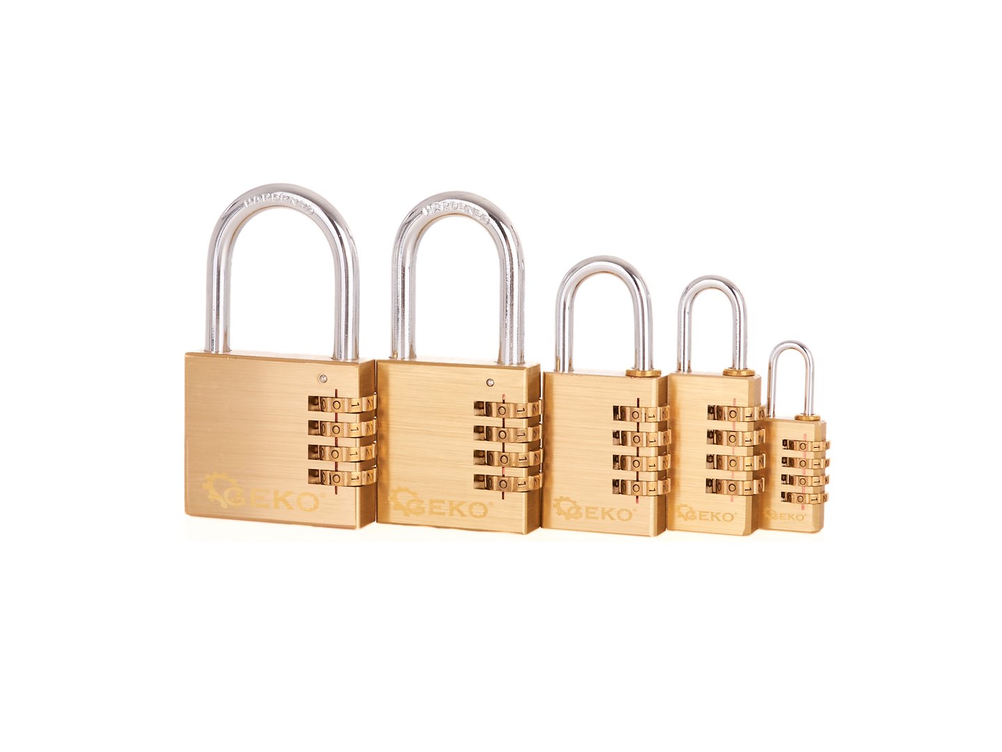 Brass Combination Padlock 21 mm (4 digits)
