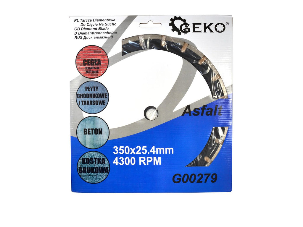 Diamond blade 350 x 25.4 mm