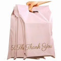 Pink Courier Mailing Bags with Handle 400x500 + 70 50 pcs