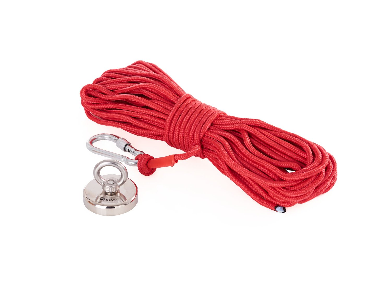 Neodymium magnet 85 kg set with 20 m rope and gloves