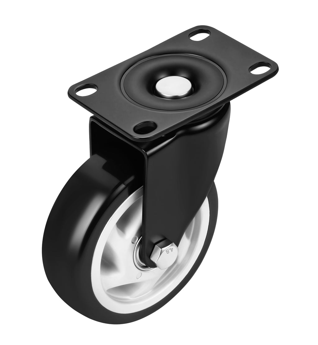Set of 100mm swivel wheels 500kg 4pcs. KD3624
