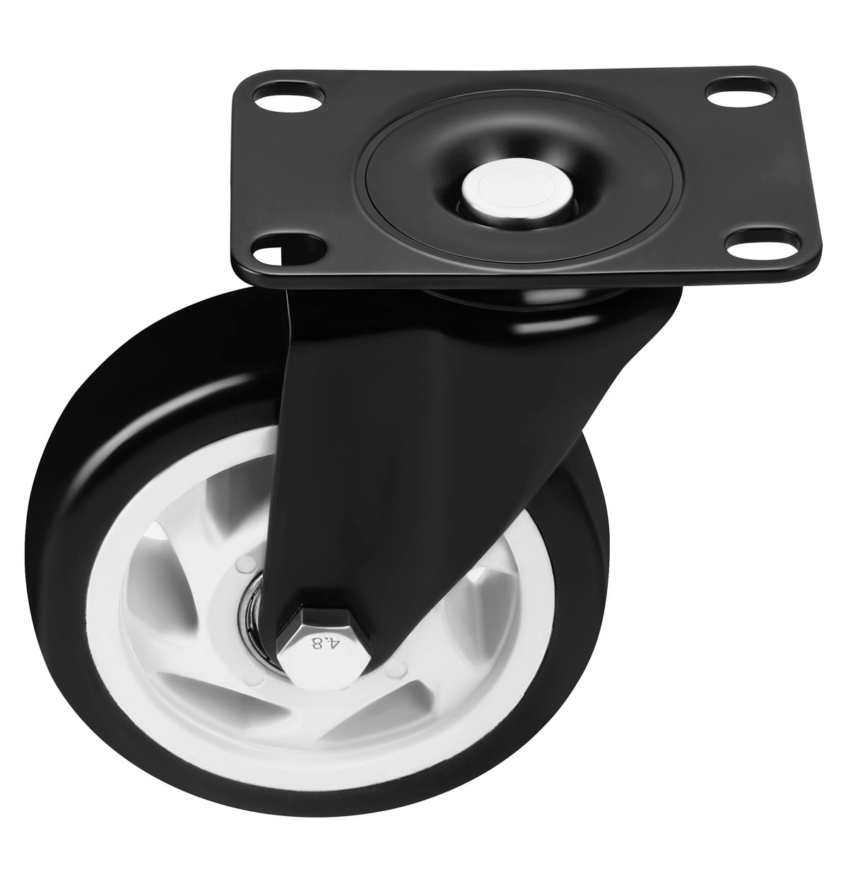 Set of 100mm swivel wheels 500kg 4pcs. KD3624