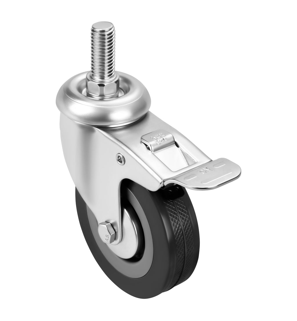 Set of 75mm swivel wheels 200kg 4pcs. KD3625