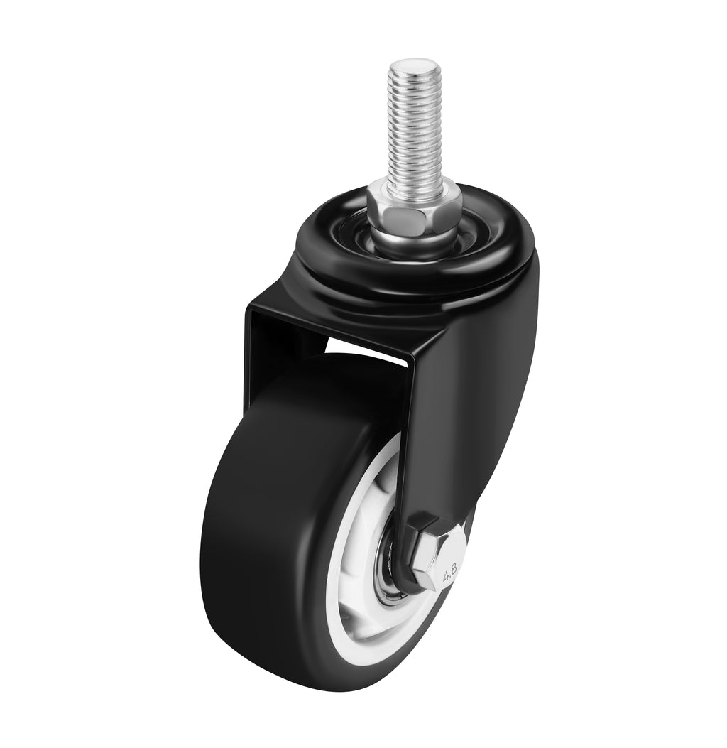 Set of 75mm swivel wheels 460kg 4pcs. KD3640