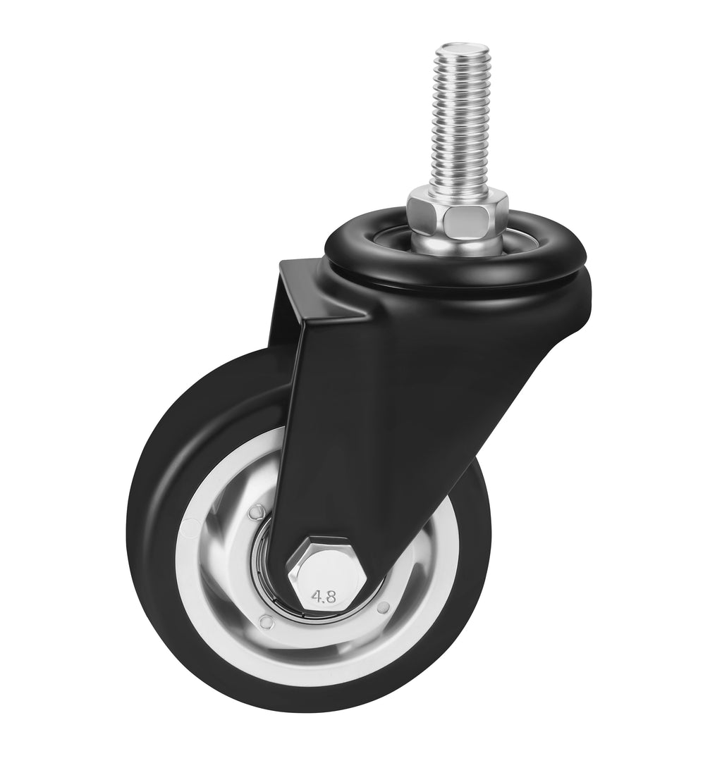 Set of 75mm swivel wheels 460kg 4pcs. KD3640