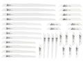 Reciprocating Saw Blades, 28 pcs