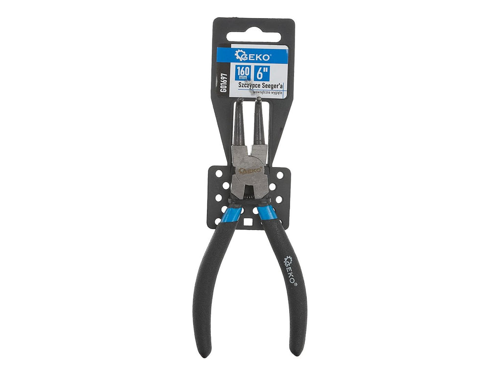 Bent internal circlip pliers 160mm / 6"