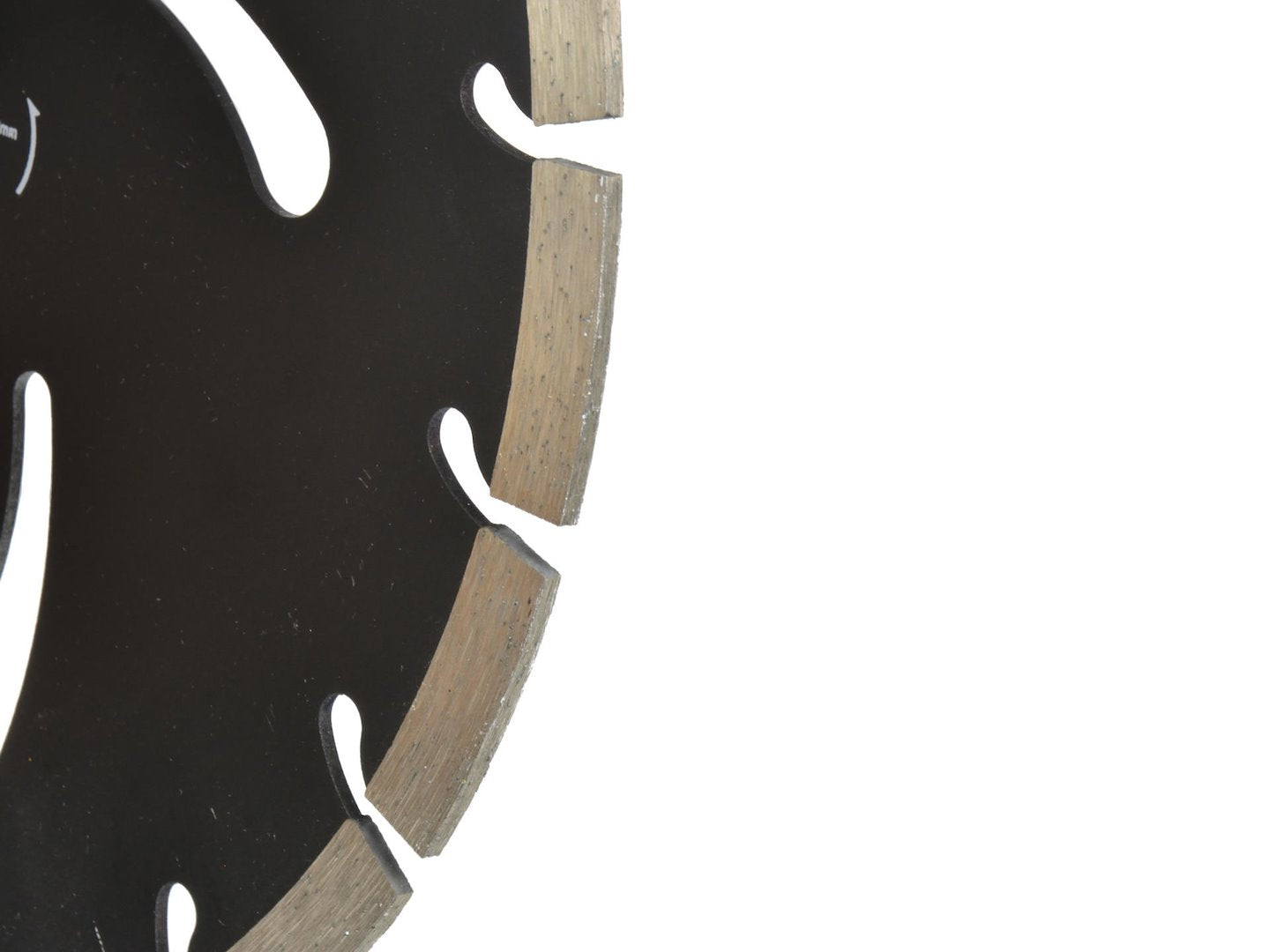 GEKO Segmented Rim Diamond Blade BLACK 230 x 10 x 22 mm