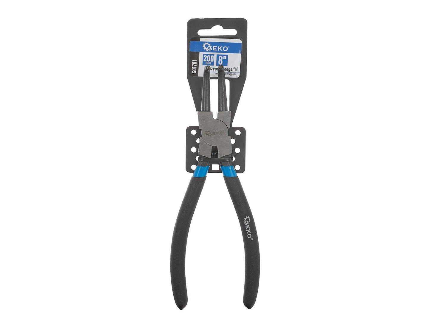 Inside Bent Circlip Pliers, 200 mm / 8"