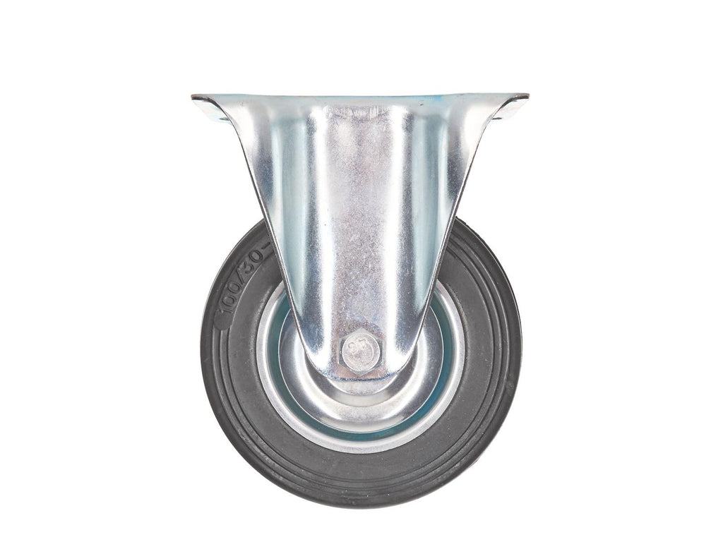 Fixed castor wheel 100 mm 70 kg