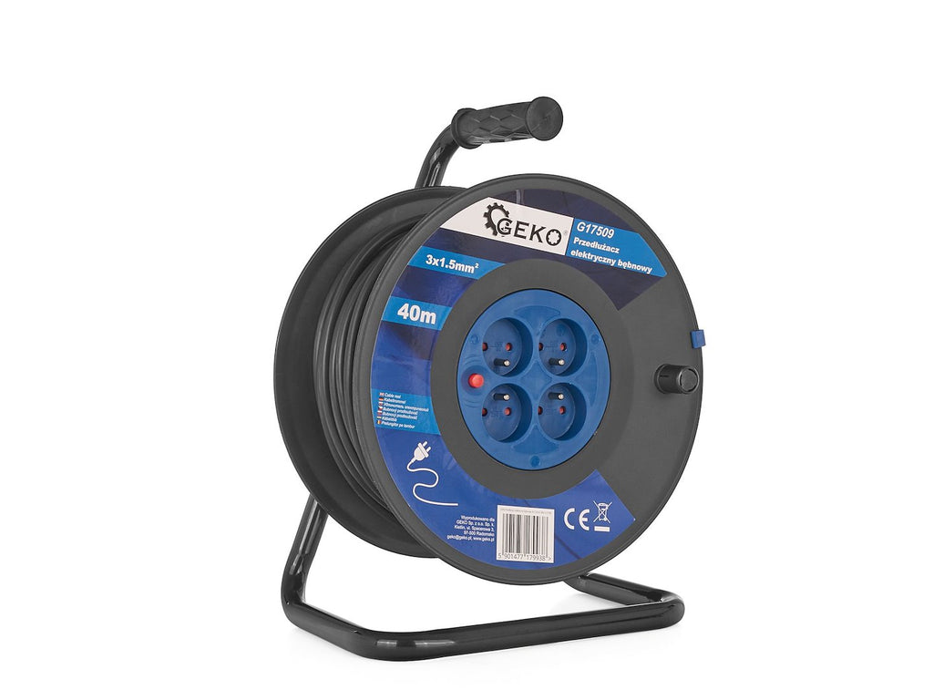 Electric cord on reel 3x1.5mm2, 40m