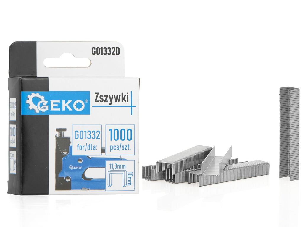 Staples 1.2 x 11.3 mm, 10 mm — 1000 pcs