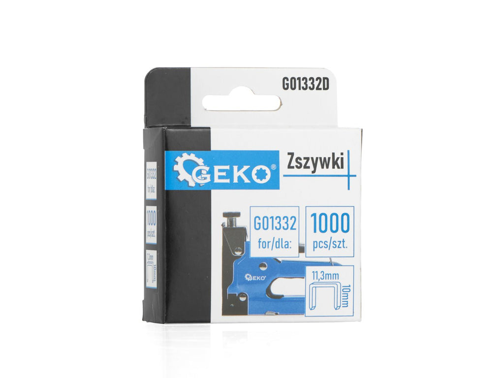 Staples 1.2 x 11.3 mm, 10 mm — 1000 pcs
