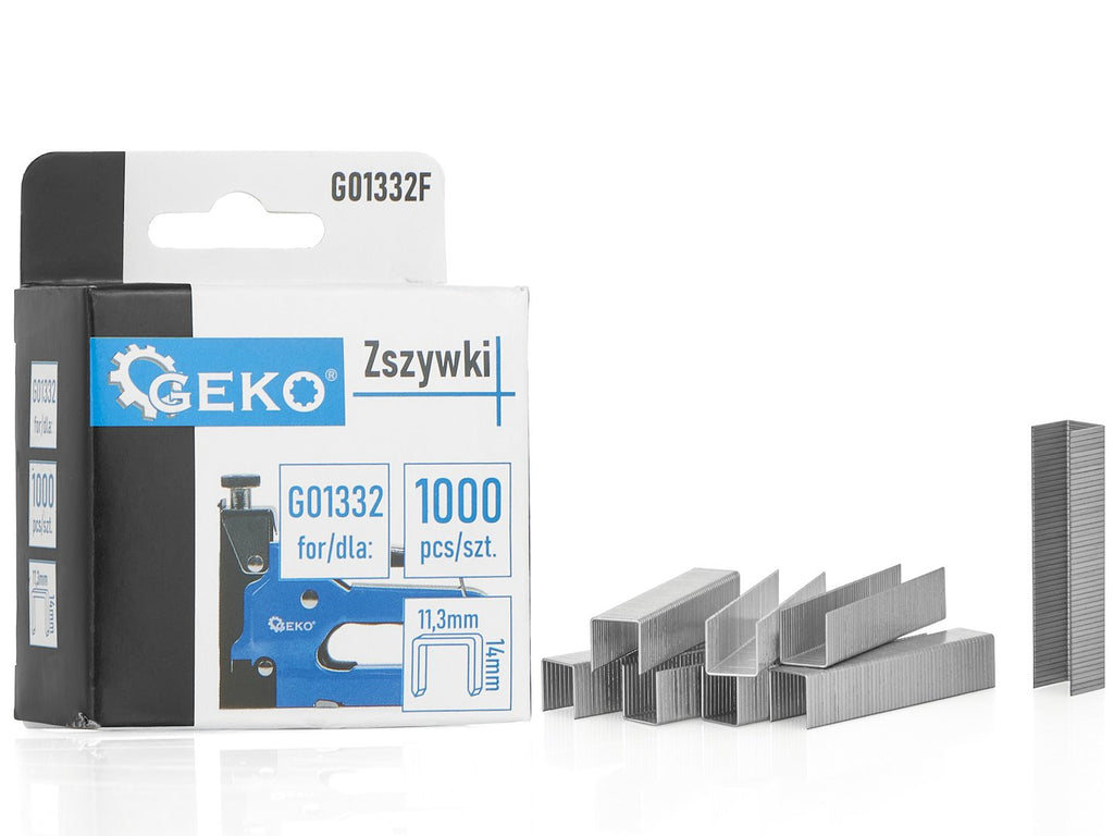 Staples 1.2 x 11.3 mm, 14 mm, 1000 pcs