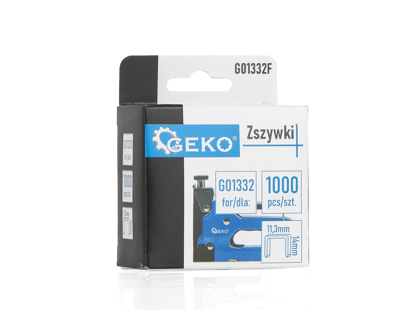Staples 1.2 x 11.3 mm, 14 mm, 1000 pcs