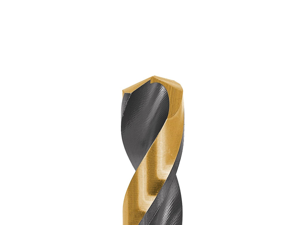 HSS 5.20 mm black & gold metal twist drill bit – Pack of 10