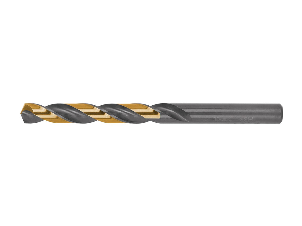 HSS 11.50 mm black & gold metal twist drill bit – Pack of 5