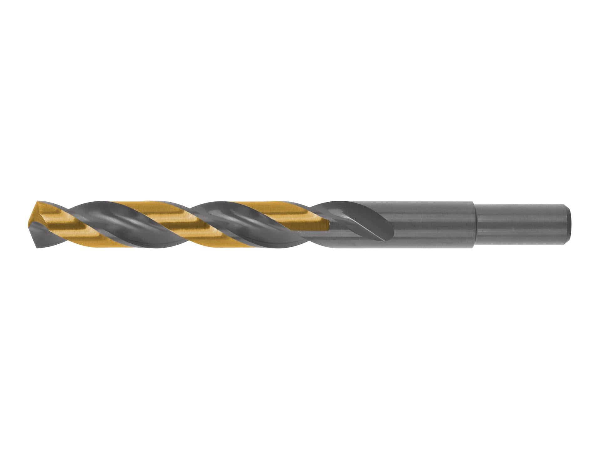 Rolled HSS 14.00 mm Black & Gold Metal Twist Drill Bit