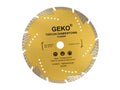 GEKO Profi Turbo Teeth Segmented Diamond Blade "Flower" 230x22mm